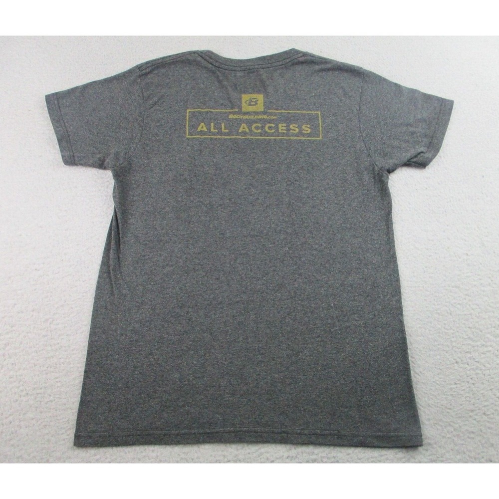 Bodybuilding.com Mr Olympia‎ 2018 T Shirt Mens S Vapor Gray Muscle Gym Workout - Picture 8 of 9